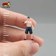 LAHOMIA 1:64 Miniature Figure Human Model Alcohol Consumption Model DIY Ornaments