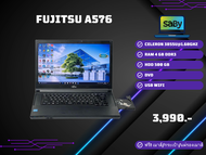 Notebook โน๊ตบุ๊คมือสอง Fujitsu Celeron 3855U/RAM 4GB/HDD 5000GB/จอ 14"