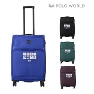 POLO WORLD PW711 D'Lite Softcase Luggage กระเป๋าเดินทางล้อลาก แบบผ้า รับประกัน 2 ปี*