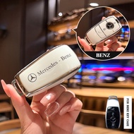 ที่ใส่กุญแจรถ Benz ซองกุญแจพับสำหรับรถยนต์ E/C/S/A CLASS ปลอกกุญแจรถยนต์ benz GLA GLB GLE GLC CLA
