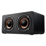 M5 Subwoofer Wooden Bluetooth 4.2 Speaker Support TF Card & 3.5mm AUX & FM