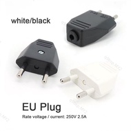 EU Plug AC power Adapter 220v 2.5A Male Euro Replacement Outlets Rewireable Electeical Socket  MY9B2