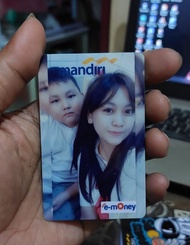 KARTU E MONEY TOLL EMONEY MANDIRI CUSTOM FOTO BRIZZI TAPCASH FLAZZ BCA