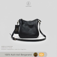 [SALDAIV LEATHER]_Genuine Leather Bag_Norelle Sling Bag_Genuine Leather