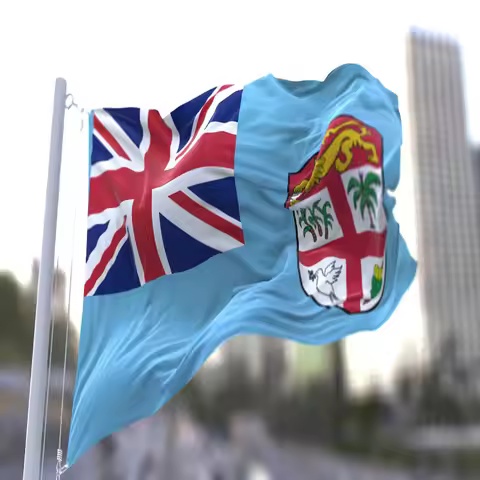 5 Pcs/lot Fiji National Flag 90x150cm Fiji Flag The Republic of Fiji National Flag Matanitu Tugalala