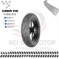 MOTORCYCLE TIRE IRC MBR-110 RING 17 90/80-17,110/70-17, 1400/70-17, 1500/70-17 TUBELESS