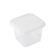 Disposable Plastic Cup Cake Sauce Cup With Lid 150ML Round Plastic Dessert Cup Mini Mousse Cake Cup 