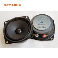 SOTAMIA 2pcs 2.5 Inch 66MM Tweeter 4 Ohm 15W Paper Cone Fabric Edge Speaker DIY Bluetooth Smart Spea