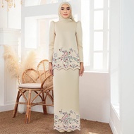 Yeleedon Baju Kurung Satin Moden Nikah Tunang Bridesmaid Murah Cantik Bridesmaid Nikah Reka bentuk p