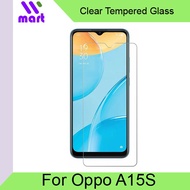 Clear Tempered Glass Screen Protector for OPPO A15S / Compatible with OPPO A15