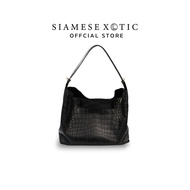 Siamese Xotic / Xo Shoping 1145 Tote กระเป๋าทรงช้อปปิ้ง Crocodylus Siamensis