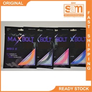 Tali Raket Badminton Maxbolt MBS 6 Badminton String (0.66mm) Mix Colour. Made in Japan.
