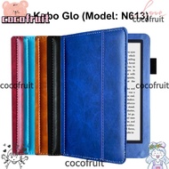 COCOFRUIT E-Reader , 6 Inch Shockproof N613 Protective Cover, Soft Microfiber Lining Leather Folio C