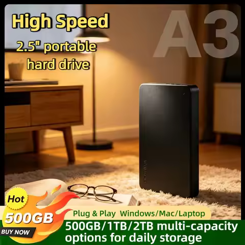 500GB 1TB 2TB For Toshiba OEM A3 Expansion USB 3.0 External HDD 2.5 Inch Portable Hard Disk Drive Bo