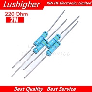 20pcs 220 Ohm 2W 220R Metal Film Resistor 1% Error
