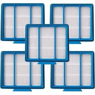 5-Pek Gantian Penapis HEPA Serasi dengan Shark ION,IQ,EZ AI Series Vacuum AV2501AE RV1001AE AV910/91