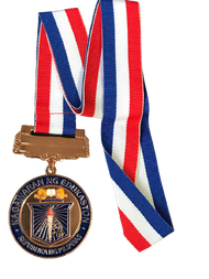 300 PIECES PER ORDER DEPED MEDALS KAGAWARAN 6CM BRONZE