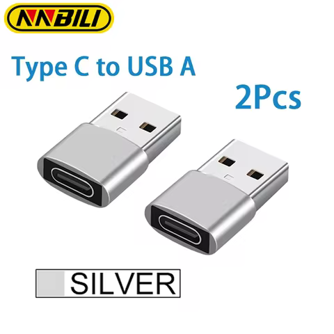 NNBILI USB To Type C OTG Adapter USB USB-C Male To Micro USB Type-c Female Converter For Macbook Sam