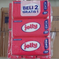 Jolly buy 2 get 1 free jolly 180 sheets Jolly Tissue