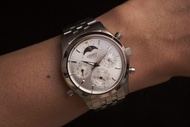 CITIZEN Exceed 6770-H21319 三問報時、萬年曆、月相、計時 石英 男錶