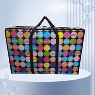 搬家袋大容量加厚收納袋 搬家打包必備 香港熱賣- 混色 145克無扣90*55*23