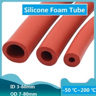 Silicone foam round tube, silicone rubber round tube, high temperature and low temperature resistant