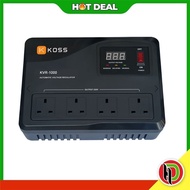 Hotdeal Koss KVR-1000 1000VA AUTOMATIC VOLTAGE REGULATOR(AVR) Surge Protector Voltage Stabilizer Pow