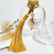 褐膠花龍龜車掛/消除負能量、聚財之水晶