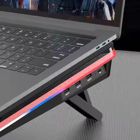 IETS GT500 Laptop Cooling Stand V2/V1/S2/B0 Series Cooling Pad 5000RPM External Cooler for 13", 15” 