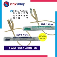 FOLEY CATHETER Latex Silicone Coated 2 Way 12FR 14FR 16FR 18FR 30ml Adult 6FR 8FR 10FR Child