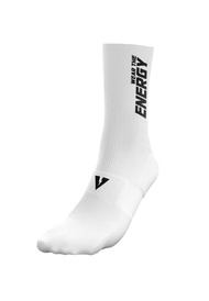 VOLT (สินค้าพร้อมส่ง) ถุงเท้า กีฬา ออกกำลังกาย สีขาว TORQUE 001 WTE WHITE SOCK TQ-0184