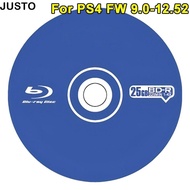 JUSTO BD-JB Disc, 1 Click Boot No PC Needed All-in-One Jailbreak Disc, Game Console Accessories Home