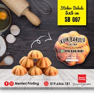 STICKER PRODUK BAHULU SB007 100PCS