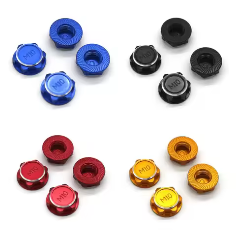 JLB 1/10 Golden Cheetah 11101 21101 J3 M10 17MM Hex Jam Nut Metal Fitting