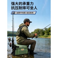 Multifunctional Lure Fishing Box Thickened Lure Box Can Sit Fishing Box Lure Equipment Storage Box P