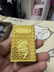 Zippo 金色貔貅打火機