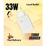 Fast Charger 33W Watt Fast Charger Turbo Travel Charger