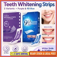 9D Teeth Brightening Strips for Teeth Whitener Strips Reduced Sensitivity White Strips for Tooth Whi