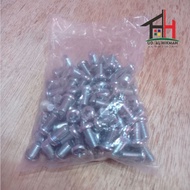 JP 8X20 MM GALVANIZED BOLT 8 X 20 MM (CONTENTS 100 PCS)