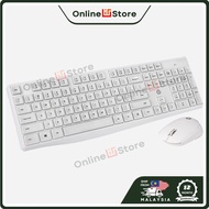 ORI HP CS10 2.4G WIRELESS MULTIMEDIA KEYBOARD AND MOUSE COMBO SET WITH 104 KEYBOARD AND 1600 DPI MOU