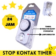 Stop Kontak TIMER MANUAL ANALOG TIMER SWITCH AUTOMATIC WEEKLY 24 HOURS PROGRAMME TIMER DEXICON