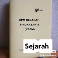 A+ SPM KSSM 2026 Notes Sejarah Add Maths Physics Biology Chemistry Form 4 Form 5 victoriactual