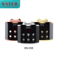 WSTER WS-3132 TWS WIRELESS SPEAKER PORTABLE SPEAKER BLUETOOTH OUTDOOR Speaker FM RADIO TWS SPEAKER