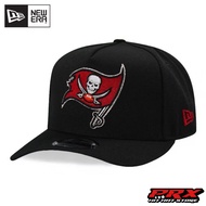 NEW ERA 9FIFTY A-FRAME TAMPA BAY BUCCANEERS BLACK CLASSIC EDITION HAT SNAPBACK CAP