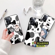 [Oppo A57 2022] Softcase Kaca Oppo A57 2022 - Softcase Glass Glitter Oppo A57 2022 - Softcase Oppo A