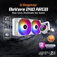 AIO Cooler SEGOTEP BEVERAGE 240 ARGB (Intel/AMD 240mm ARGB AIO Cooler) - White