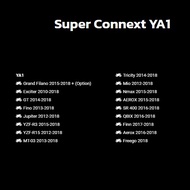 SuperConnext ECU=SHOP ใช้สำหรับลบโค้ด ตรวจสอบการทำงานของเครื่องยนต์