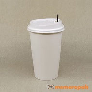 Paper Cup 16 oz - Hot Cup + Lid + Stirrer