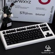 Opal Black Pure Ceramic Keycap Multi-Configuration Column Original Factory Height Multi-Configuratio