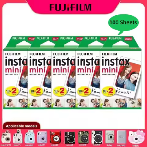 10/20/40/60 Sheets 3 Inch Fujifilm Instax Mini Film Paper Instax Film For Fujifilm Instax Mini 12/8/